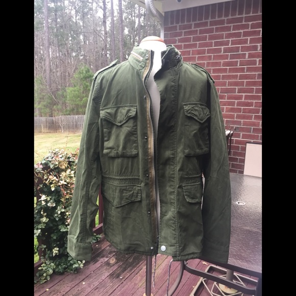 Nwt Lucky Brand Waxed M65 Field Jacket 